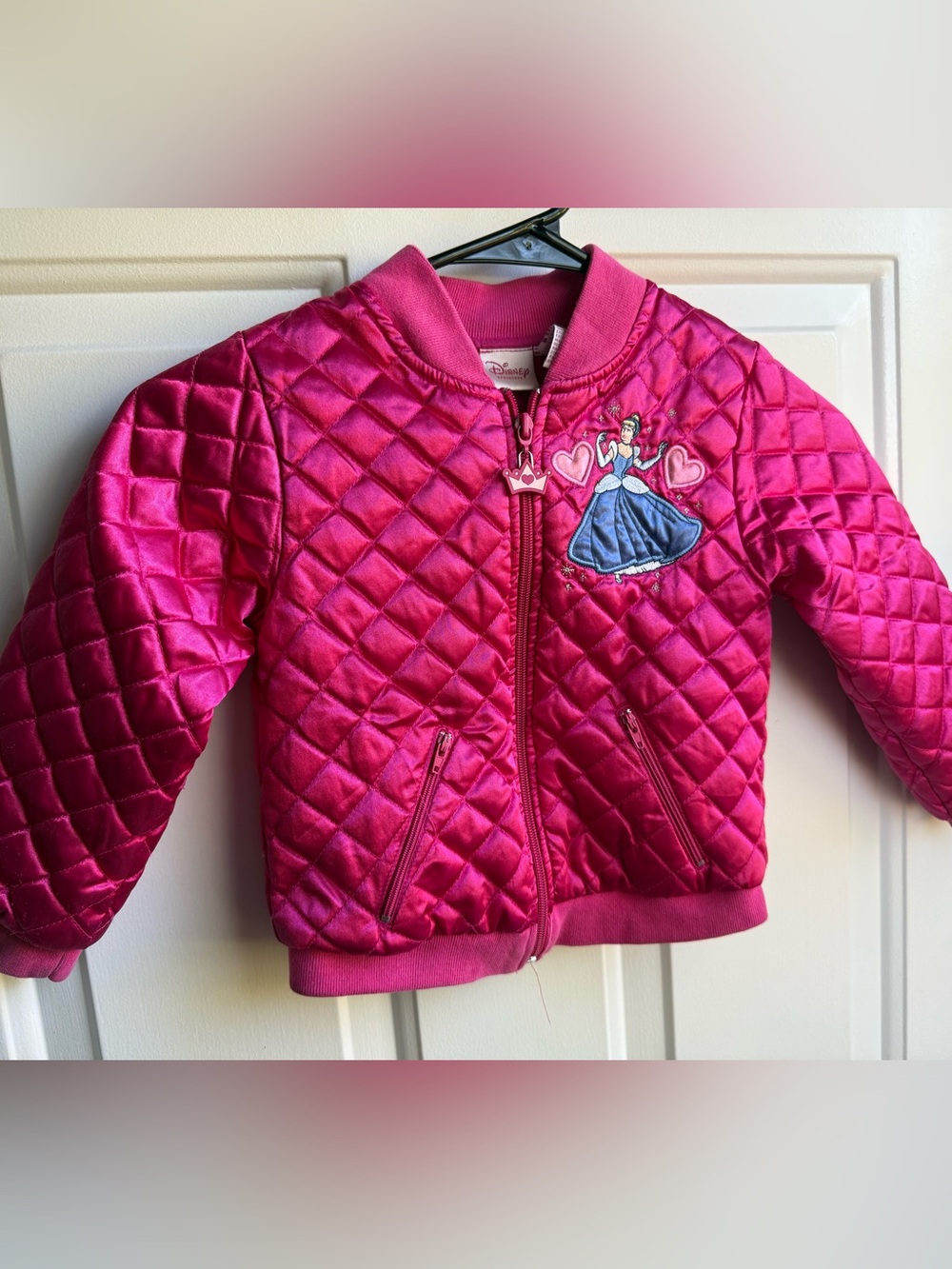 Girls Disney Princess Cinderella jacket size 5